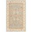 Heirloom Blue Hand-Tufted Wool Rectangular Area Rug