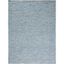 Blue Hand-Tufted Wool 8' x 10' Rectangular Area Rug