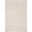 Ivory Hand-Knotted Wool Rectangular Area Rug