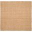 Handwoven Natural Jute Square Area Rug, 3' x 3'