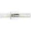 Clarion Polished Chrome 2-Light Cylinder Bath Vanity Light