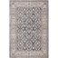 Sofia Gray and Beige Hand-Knotted Synthetic Area Rug