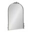 Myrcelle Silver Ornate Arched Wall Mirror 25" x 33"