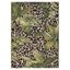 Safari Elegance Black and Beige Synthetic Indoor/Outdoor Rug - 3'3" x 4'11"