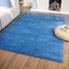 Cornflower Blue 5' x 7' Solid Shag Area Rug