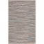 Cape Cod Blue and Beige Handwoven Cotton Area Rug 4' x 6'