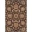 Hand-Tufted Brown and Gold Wool 6' x 9' Area Rug