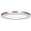 ModPLUS Brushed Steel 12" LED Flush Mount Ceiling Light