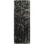 Luxurious Titanium 2'3" x 10' Hand-Tufted Shag Runner Rug