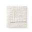 Ivory Cable Knit Cotton Throw Blanket 50" x 70"