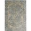 Vintage Grey and Multicolor Hand-Knotted Area Rug