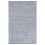 Harmony Blue Abstract Hand-Tufted Wool Blend 4' x 6' Rug