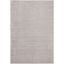 Light Grey and Cream 4' x 6' Tufted Rectangular Rug