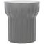 Vesta Dark Grey Concrete Indoor/Outdoor Accent Table