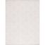 Light Grey and Ivory Handwoven Wool Area Rug, 8' x 10'