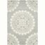 Bella Gray and Ivory Hand-Tufted Wool 4' x 6' Area Rug