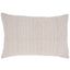 Pink Woven Line Cotton Polyester Pillow Cover 16x24