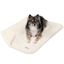 Medium Beige Waterproof Sherpa Fleece Dog Blanket