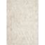 Ivory Geometric Hand-Knotted Cowhide Area Rug, 4' x 6'