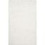 Ivory Hand-Tufted Rectangular Shag Area Rug, 3' x 5'