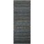 Handmade Gray Jute Runner Rug 2'3" x 10'