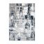 Abstract Blue Tufted Synthetic 7' 10" x 10' Area Rug