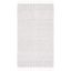 Grey and Ivory Hand-Tufted Wool Shag Area Rug