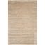 Sandstone 6' x 9' Hand-Knotted Wool and Viscose Area Rug