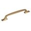 Golden Champagne Brushed Metal Cabinet Pull with Mounting Hardware