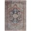 Elegant Percy Black Chenille 8'x6' Washable Rectangular Rug