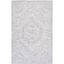 Ivory and Gray Hand-Tufted Wool Area Rug, 8' x 10'