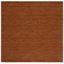 Bohemian Square Handwoven Wool-Cotton Blend Area Rug - 6'