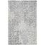 Gray Hand-Tufted Wool Rectangular Area Rug 5' x 8'