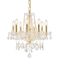 Princeton 8-Light Gold Chandelier with Clear Royal Cut Crystal