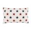 Americana Stars Red and Blue Cotton Throw Pillow