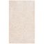 Gold and Ivory Tufted Wool 3' x 5' Area Rug