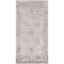 Gray Flat Woven Wool and Cotton Rectangular Area Rug