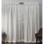 96" Length Taupe Polyester Blackout Pleated Window Curtain Panel