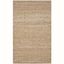 Handmade Light Blue and Natural Jute Area Rug 2'6" x 4'