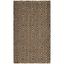 Hand-Knotted Easy Care Black Jute 4' x 6' Area Rug