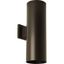 Antique Bronze Dimmable LED Outdoor Wall Cylinder Light