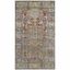 Grey Multi Synthetic Hand-knotted Rectangular Area Rug