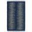 Coastal Charm Navy Cotton Flat Woven 3' x 5' Area Rug