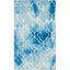 Hand-Tufted Blue & Ivory Wool Rectangular Area Rug, 3' x 5'