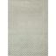 Santa Fe 6' x 9' Gray Wool Hand-Knotted Area Rug