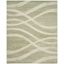 Sage and Cream Hand-Knotted Reversible 8' x 10' Area Rug