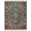 Aspen Charcoal and Light Brown Wool 8' x 10' Area Rug