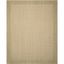 Desert Sand Geometric Sisal 8' x 11' Handmade Area Rug