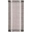 Coastal Gray Stripe Hand-Woven Cotton Area Rug - 2' x 3'