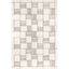 Ivory Geometric Handmade Wool Area Rug 2'6" x 8'